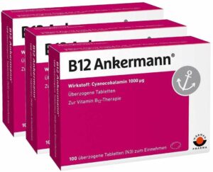 B12 Ankermann 3 x 100 überzogene Tabletten