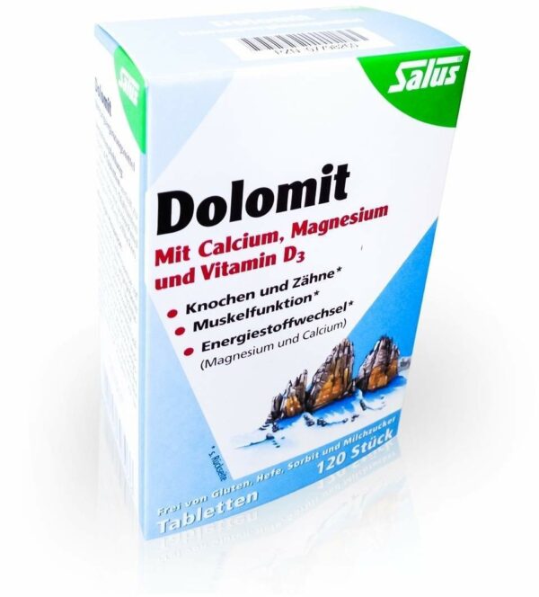 Dolomit Tabletten Mit Calcium Magnesium Vitamit D3 Salus 120...