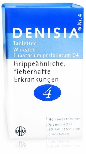 Denisia Nr.4 Eupatorium Perfoliatum D4 80 Tabletten