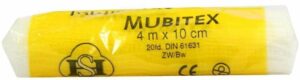 Mubitex Mullbinden 10cm Einzeln in Cellophan