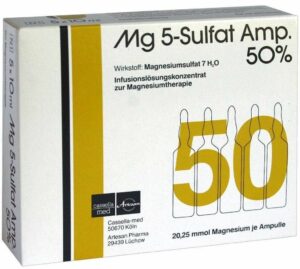 Mg 5 Sulfat Amp. 50% Infusionslösungs