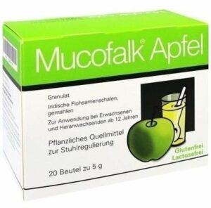 Mucofalk Apfel Granulat 20 Beutel