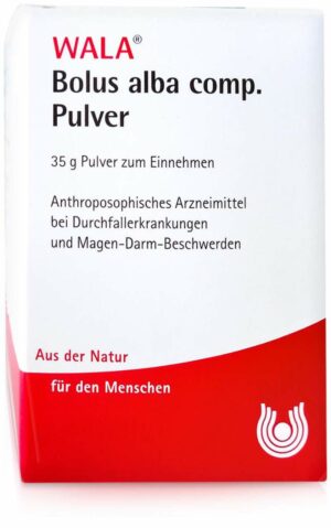 Bolus Alba Comp Wala Pulver 35 G Pulver