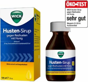 WICK Hustensirup gegen Reizhusten mit Honig 120ml