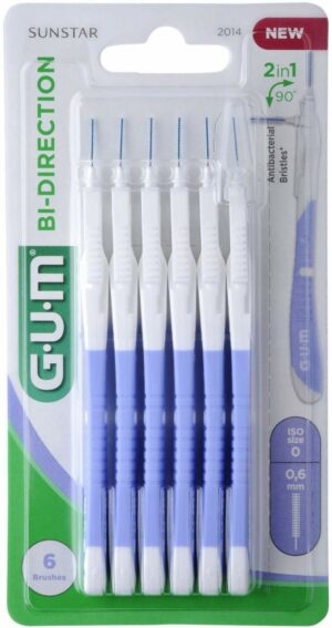 Gum Bi-Direction Interdentalbürste 0