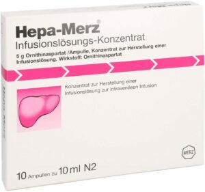 Hepa Merz Infusionskonzentrat Ampullen 10 X 10 ml