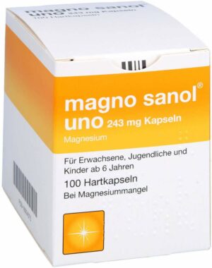 Magno Sanol Uno 243 mg 100 Kapseln