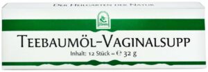Teebaum Öl Vaginalsuppositorien 12 Stück