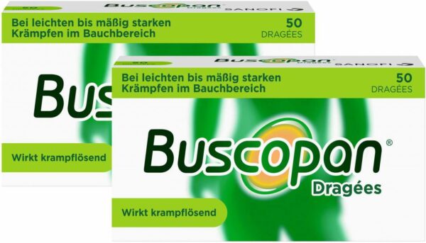 Buscopan 2 x 50 Dragees