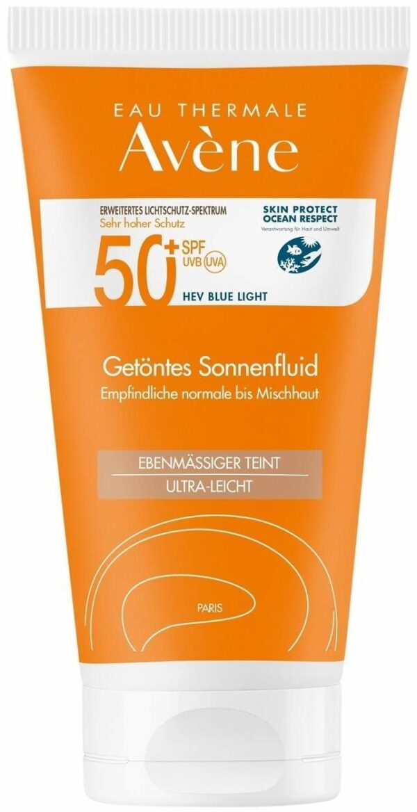 Avene Getöntes Sonnenfluid SPF 50+ 50 ml