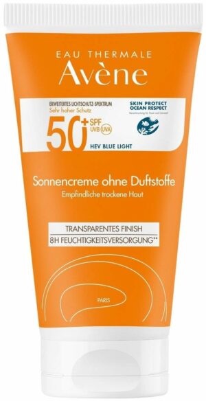 Avene Sonnencreme SPF 50+ ohne Duftstoffe 50 ml