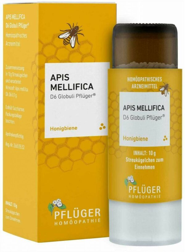 Apis mellifica D6 Globuli Pflüger 10 g