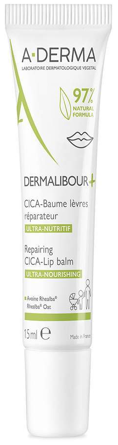 A-Derma Dermalibour+ CICA Lippenbalsam 15 ml