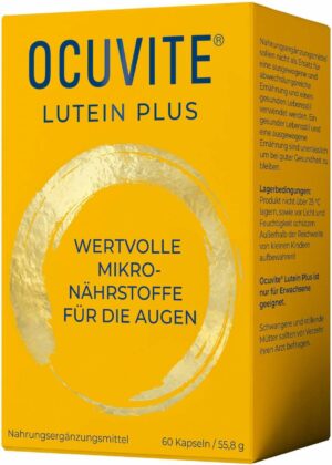 Ocuvite Lutein Plus 60 Kapseln