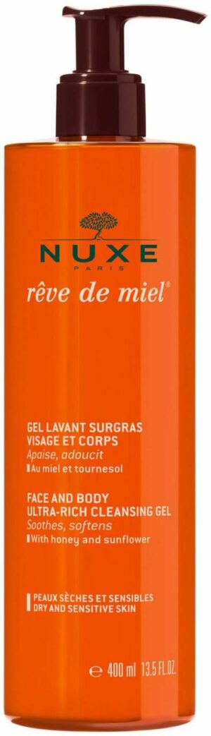 NUXE Reve de Miel Reinigungsgel für Gesicht & Körper 400 ml