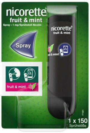 Nicorette Fruit & Mint Spray 1 mg 1 Stück