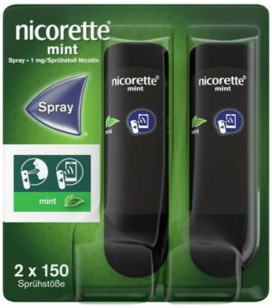 Nicorette Mint Spray 1 mg 2 Stück
