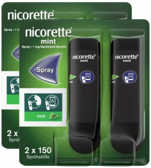 Nicorette Mint Spray 1 mg 2 x 2 Stück
