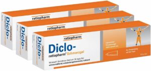 Diclo-ratiopharm Schmerzgel 3 x 150 g