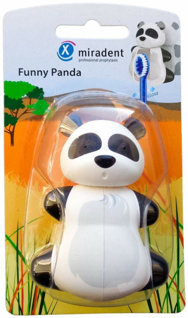 Miradent Kinderzahnbürstenhalter Funny Panda