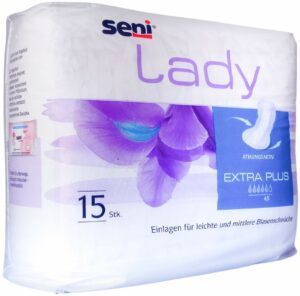 Seni Lady Inkontinenzeinlage Extra Plus 15 Stück