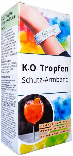 Xantus K.O.Tropfen Schutz Armband  4 Stk