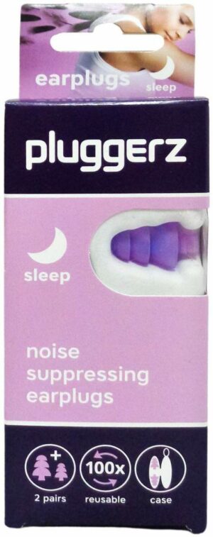 Pluggerz Earplugs Sleep Erwachsene & Kids 2 X 2 Stück