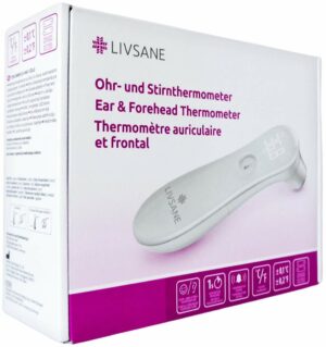 Livsane Ohr- und Stirnthermometer 1 Stk