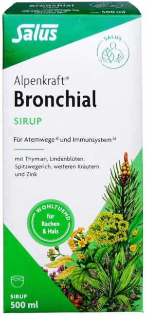 Alpenkraft Bronchial-Sirup Salus 500 ml