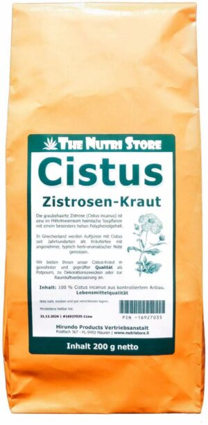 Cistus Zistrosen Kraut 200 G