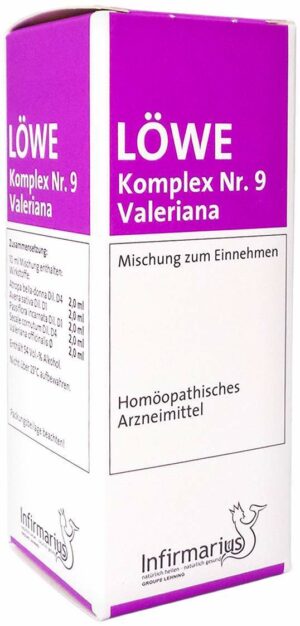 Löwe Komplx Nr 9 Valeriana 50 ml Tropfen