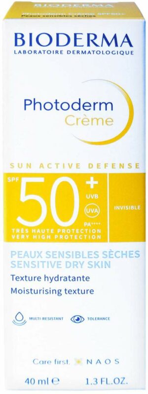 Bioderma Photoderm Creme Spf 50+ Ungetönt 40 ml