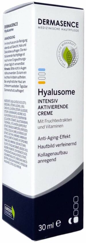 Dermasence Hyalusome intensiv aktivierende Creme 30 ml