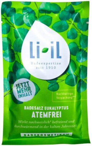 Li-Il Badesalz Eukalyptus Atemfrei 80 G