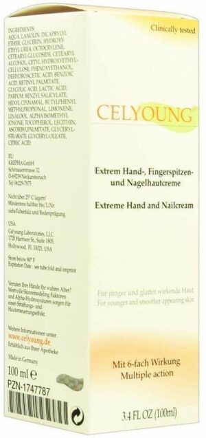 Celyoung Extrem Hand Fingerspitzen und Nagelhaut 100 ml Creme