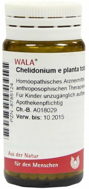 Chelidonium E Planta Tota D 3 Globuli