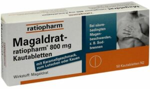 Magaldrat-ratiopharm 800 mg 50 Tabletten