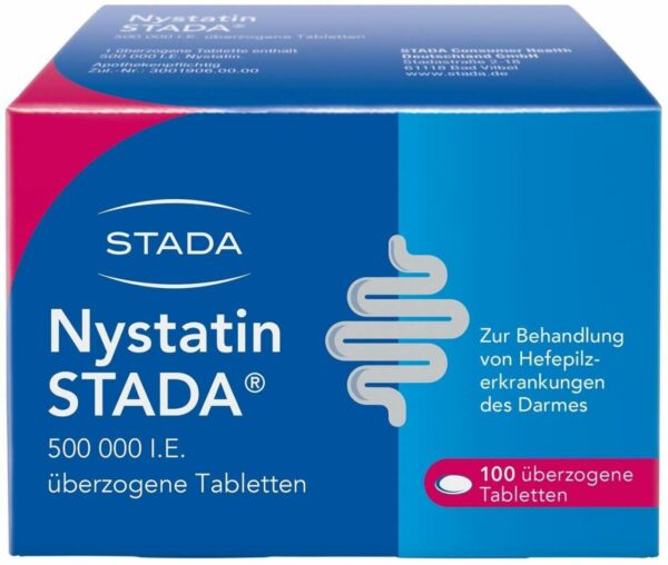 Nystatin Stada 100 überzogene Tabletten