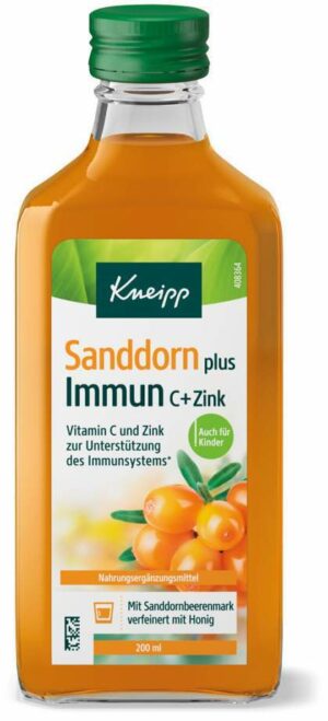 Kneipp Sanddorn Plus Immun C + Zink 200 ml Saft