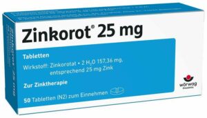Zinkorot 25 mg 50 Tabletten
