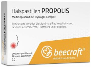 Beecraft Halspastillen Propolis 30 Stück