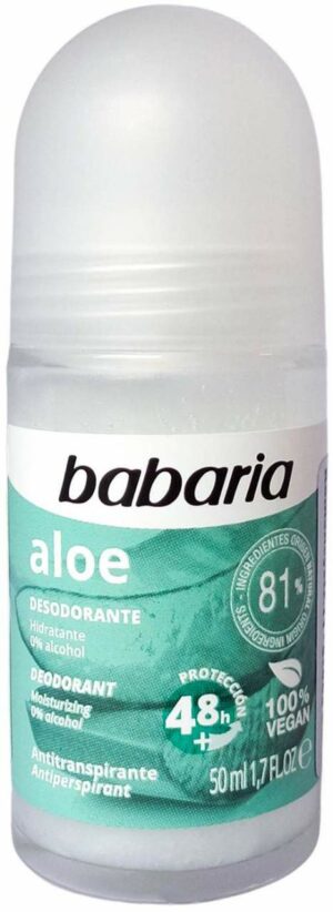 Babaria Aloe Vera Deo Roll-On 48 Stunden 50 ml