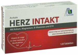 Herz Intakt mit Kalium + Magnesium + B-Vitamine + Q10 180 Tabletten