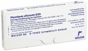 Weleda Plumbum Silicicum D 20 8 X 1 ml Ampullen