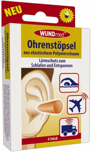 Ohrenstöpsel 4 Stück