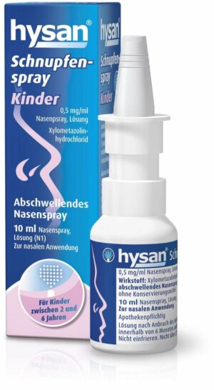 Hysan 10 ml Schnupfenspray Kinder