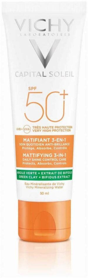 Vichy Capital Soleil mattierende Sonnenpflege LSF 50+ 50 ml