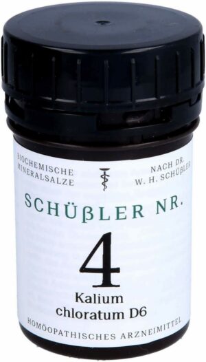 Schüssler Nr.4 Kalium Chloratum D 6 Tabletten