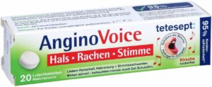 Tetesept Anginovoice Hals Rachen Stimme Lutschtab. 20 Stk