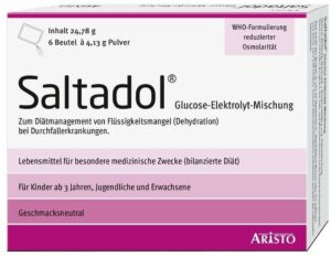 Saltadol Elektrolyt Pulver 6 Beutel